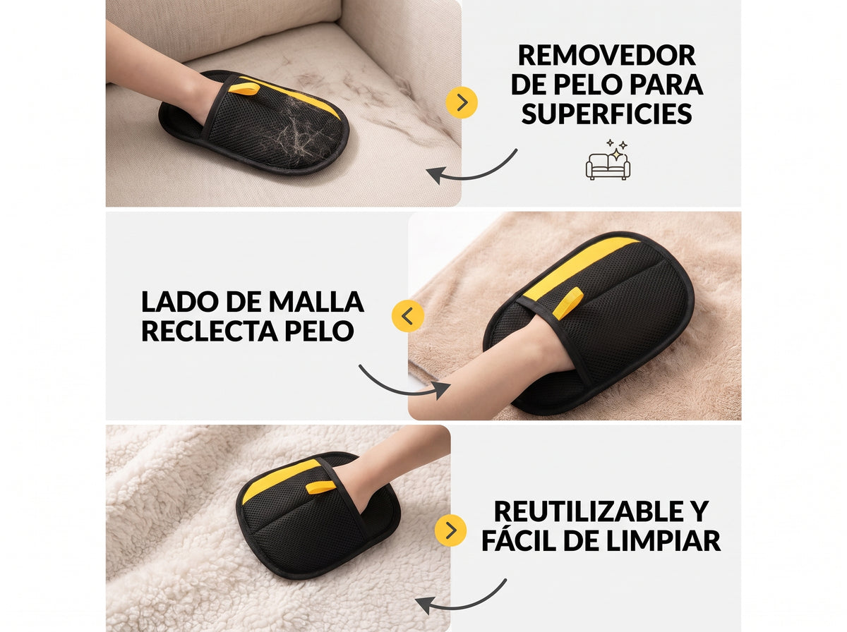 Guante Quita Pelo Reutilizable